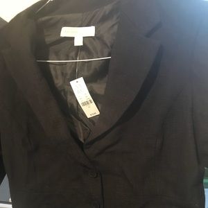 NWT* NY & Co Black tweed blazer